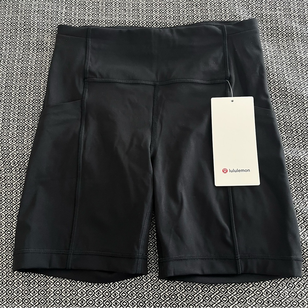 NWT Lululemon Swift Speed High-Rise Short 6" in Black - Picture 7 of 9